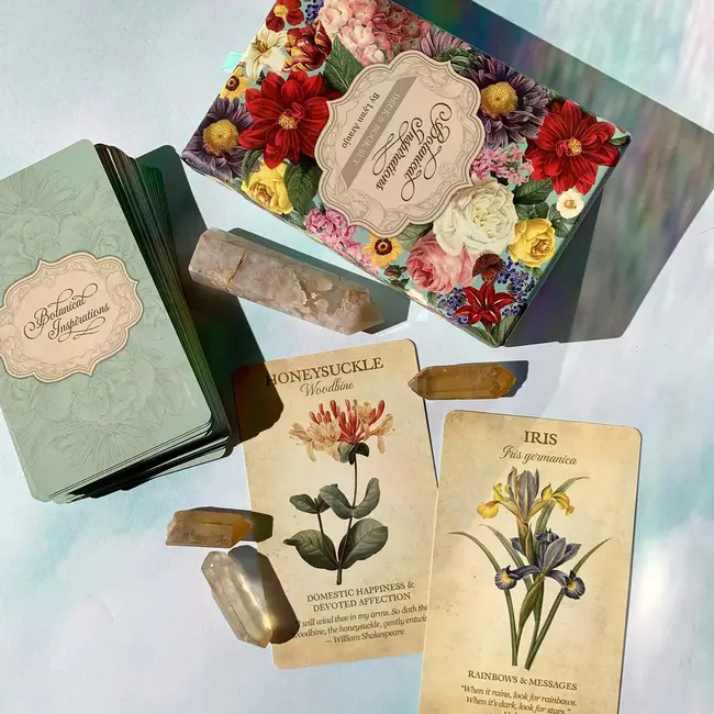 Botanical Inspiration Oracle Cards Deck - Tarot Cards