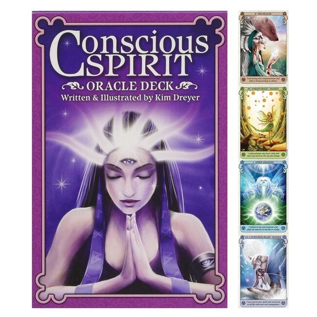 Conscious Spirit Oracle Cards Deck - Tarot Cards