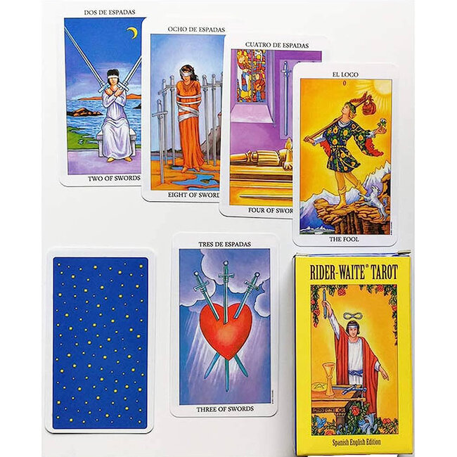 Rider Waite Tarot - Spanish Version Cards Deck
