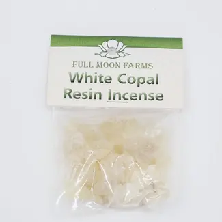 White Copal Resin Incense- 1oz -Full Moon Farms