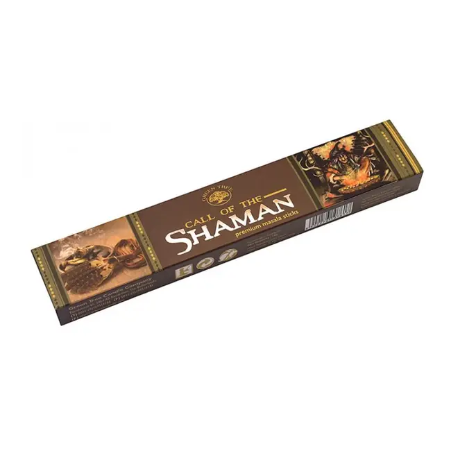 Call of the Shaman Incense Masala - 12 Sticks /Box 15g - Green Tree