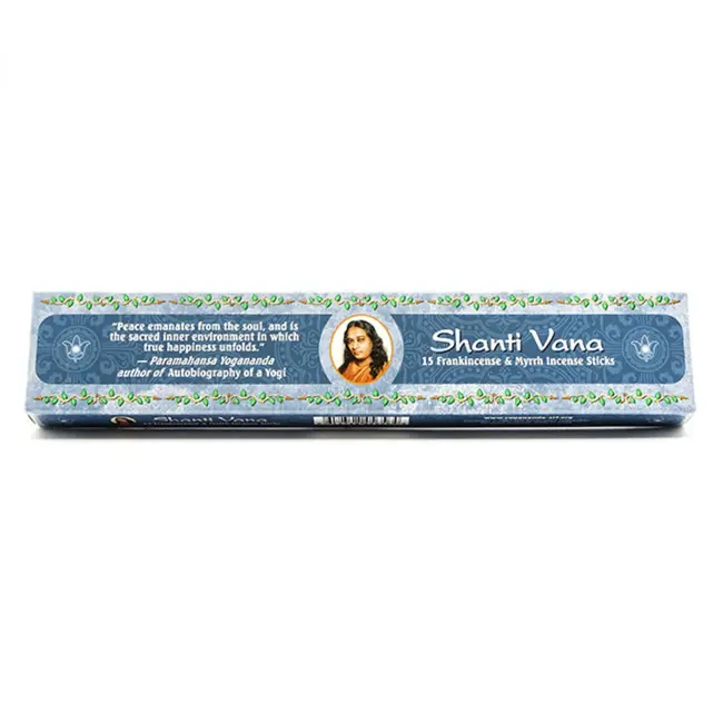 Frankincense & Myrrh Incense- 15 Sticks/Box -Shanti Vana