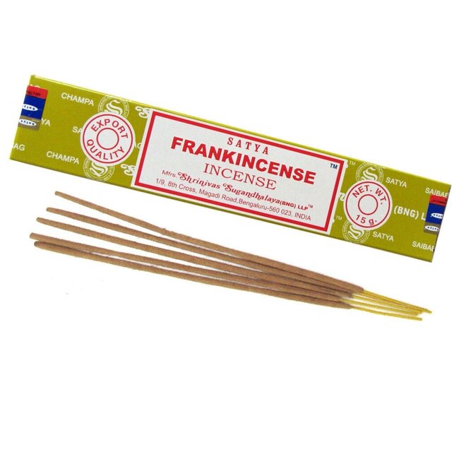 Frankincense Incense - 12 Sticks/Box 15g - Satya