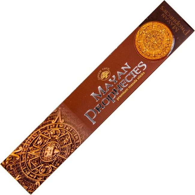 Mayan Prophecies Incense Masala - 12 Sticks Box 15g - Green Tree