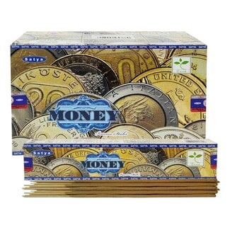 Money Incense -12 Sticks/Box 15g - Satya