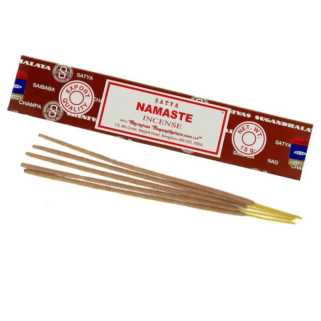 Namaste Incense - 12 Sticks in Box 15g - Satya