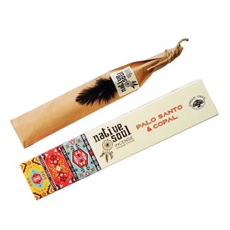 Palo Santo & Copal Incense Sticks Smudge - 12 Sticks in Box 15g - Native Soul