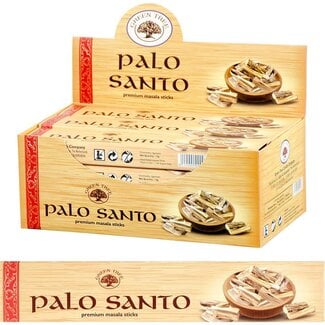 Palo Santo Incense Masala (Full Box) 12-12 Sticks/15g - Green Tree