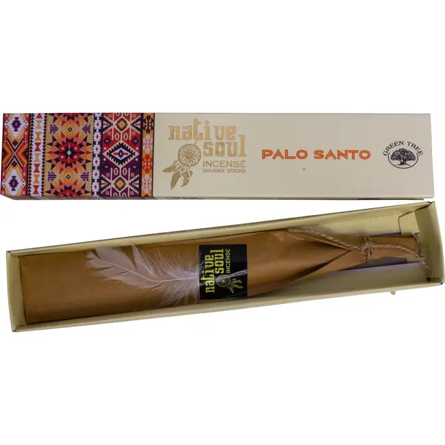 Palo Santo Incense Sticks Smudge - 12 Sticks in Box 15g - Native Soul
