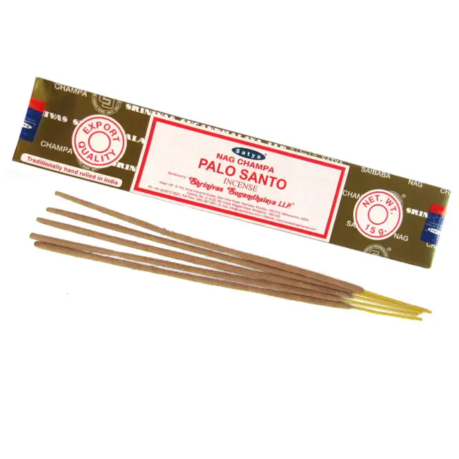 Palo Santo Incense - 12 Sticks in Box 15g - Satya