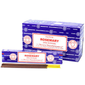 Rosemary Incense -12 Sticks/Box 15g - Satya