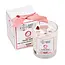 Love Crystal Candle - Cedar Lavender - Rose Quartz Heart - Earth's Elements
