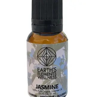 Jasmine Organic Essential Oil - 15ml/0.5oz