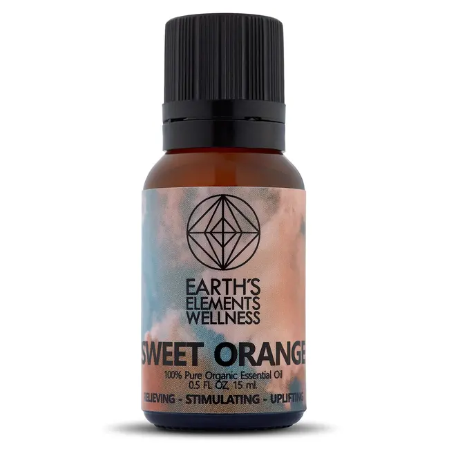 Sweet Orange Organic Essential Oil- 15ml/0.5oz