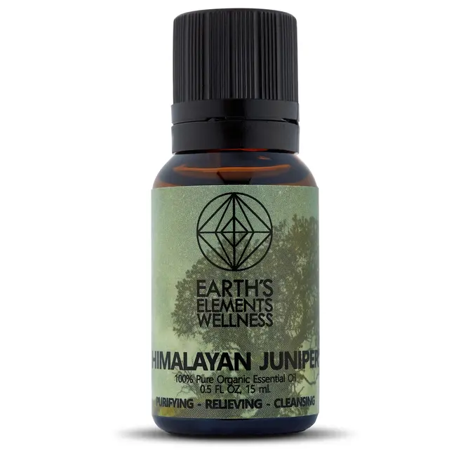 Himalayan Juniper Organic Essential Oils - 15ml/0.5oz - Earth's Elements