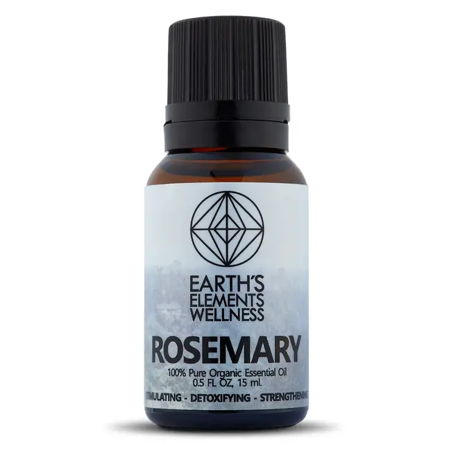 Rosemary Organic Essential Oils - 15ml/0.5oz - Earth's Elements