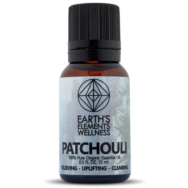Patchouli Organic Essential Oils - 15ml/0.5oz - Earth's Elements