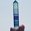 Rainbow Fluorite Cylinder Towers Generators - Small 2"