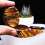 Gold Tigers Eye Worry Stones - Large Oval