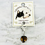 Pet Pendant Charm Heart - Gold Tigers Eye (Training) - Dog Cat Animal Collar