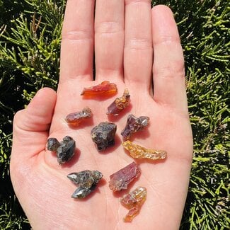 Fire Red Zincite - Rough Raw Natural