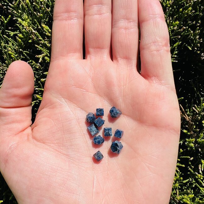 Boleite Cubes - Rough Raw Natural