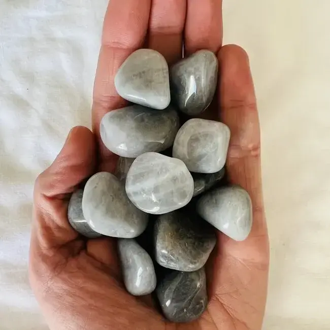 Lunar Quartz - Tumbled