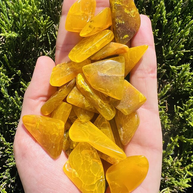 Gaspeite - Tumbled
