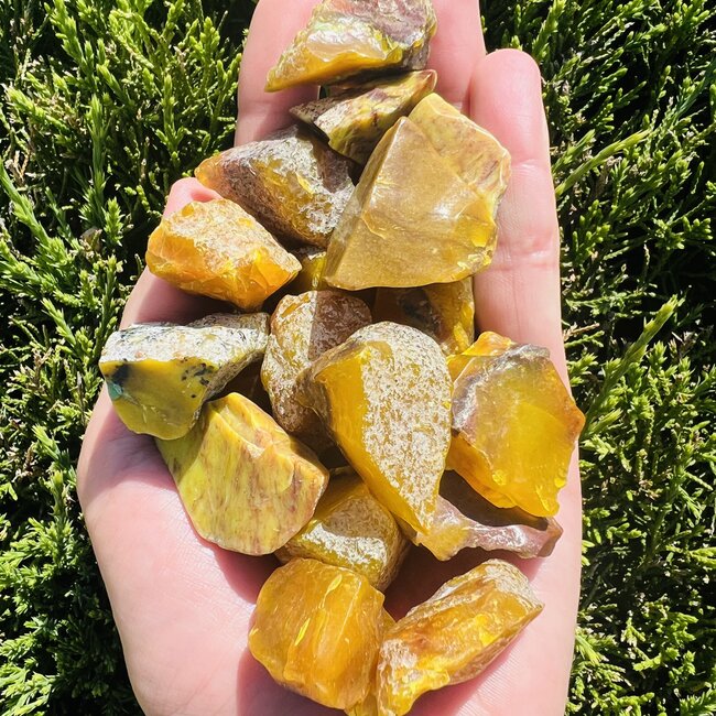 Gaspeite - Rough Raw Natural