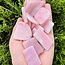 Pink Petalite (Angelic Quartz) Slice Slab Flat - Polished