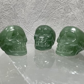 Green Aventurine Skull - Extra Small