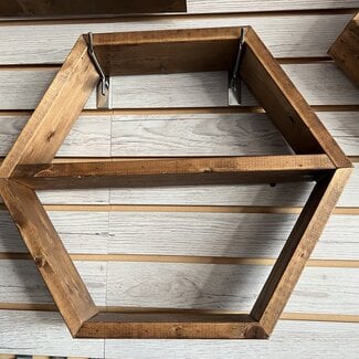 Hexagon Wood Shelf - Large