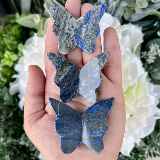Lapis Lazuli Butterfly - 2"
