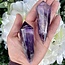 Amethyst Vogel Double Terminated Point-12 Sided Small Root Wand