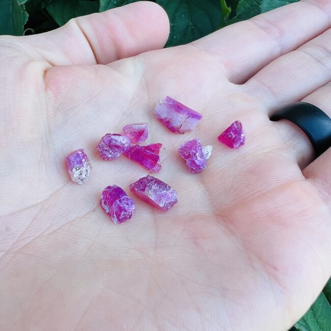 Pezzottaite (Raspberyl Raspberry Beryl) - Rough Raw Natural