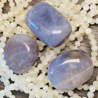 Xttrium Chalcedony - Tumbled