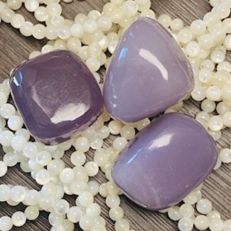 Purple Chalcedony - Tumbled