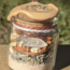 Glass Crystal & Herb Spell Intention Jar - Small 2" - Joy