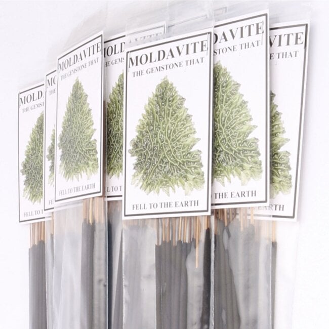 Moldavite Incense Sticks - 15 Sticks/Pkg
