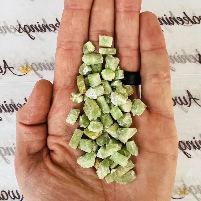 Green Pargasite - Rough Raw Natural