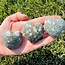 Stonehenge Preseli Bluestone Puffy Heart - 55mm