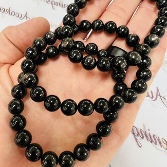 Black Hypersthene Bracelets - 8mm
