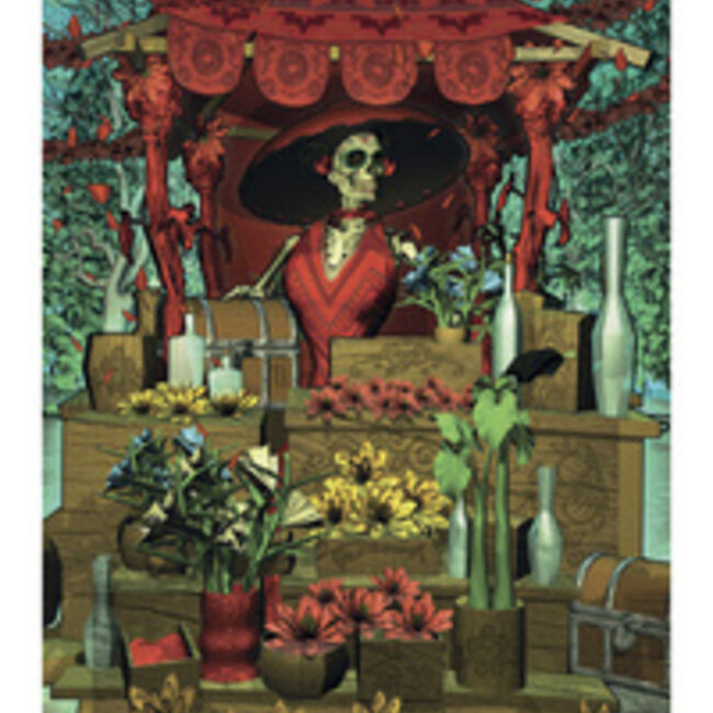 Santa Muerte Tarot Cards Deck - Pocket Mini Edition