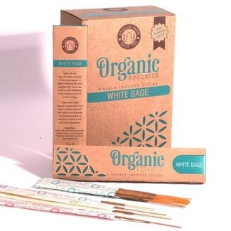 Organic Goodness White Sage Incense Sticks - 15g