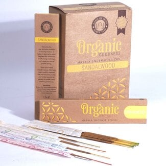 Organic Goodness Sandalwood Incense Sticks - 15g