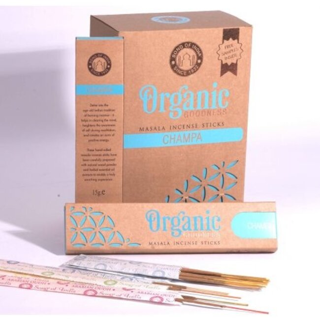 Organic Goodness Nag Champa Incense Sticks - 15g