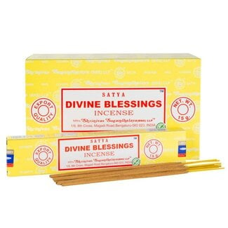 Divine Blessings Incense - 12 Sticks/15g -Satya