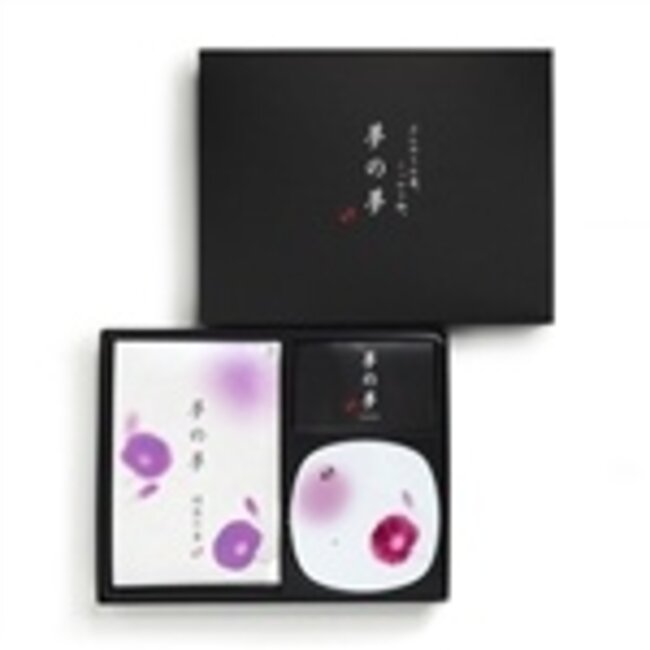 Incense Sticks Gift Set (Morning Glory) Dish Sticks Holder Yume-No-Yume Japanese