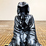 Grim Reaper Sitting Statue - Small  3-4" - Death Carving, Reaper Sculpture, Home Decor