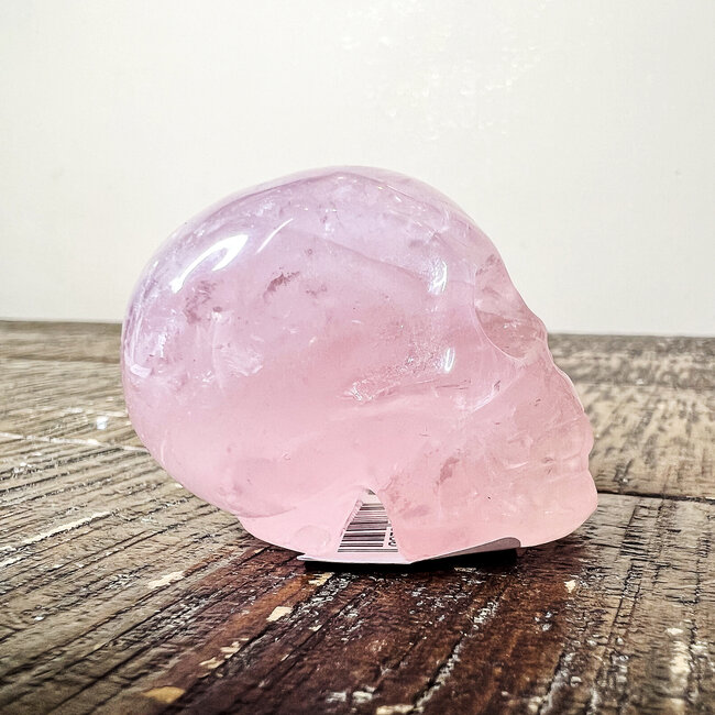 Rose Quartz Skulls - Medium 2" Carving